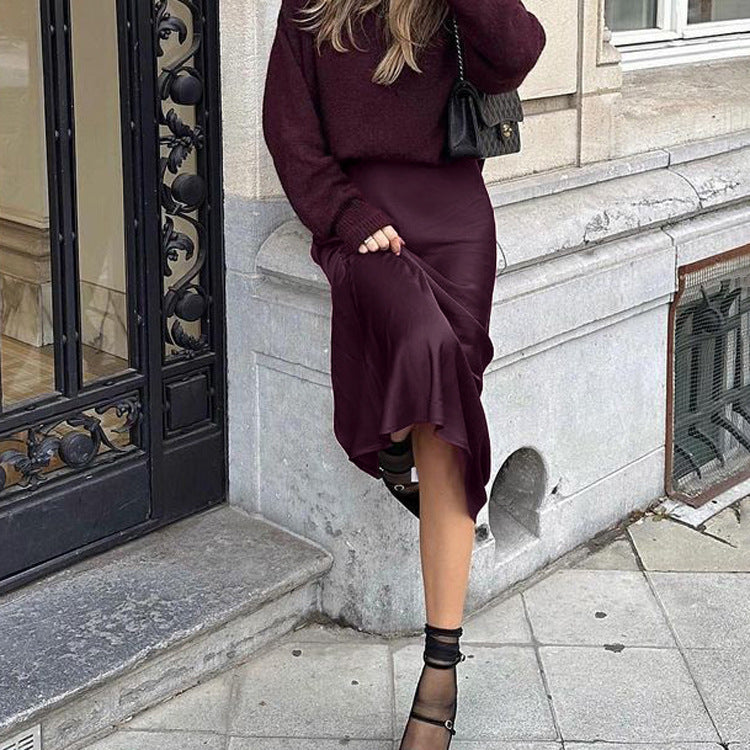Germmä™ Elegant High Waist Long Skirt