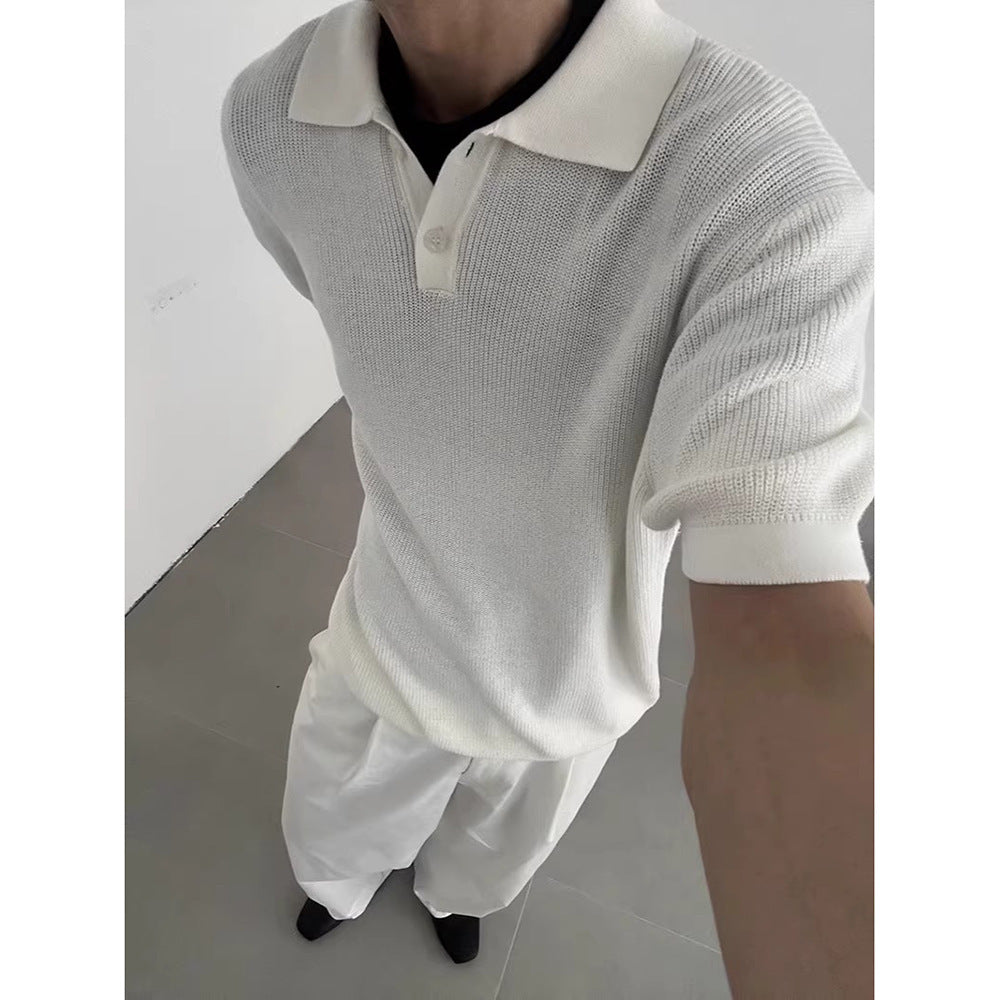 Summer Old Money Style Ruan Handsome High-grade Top